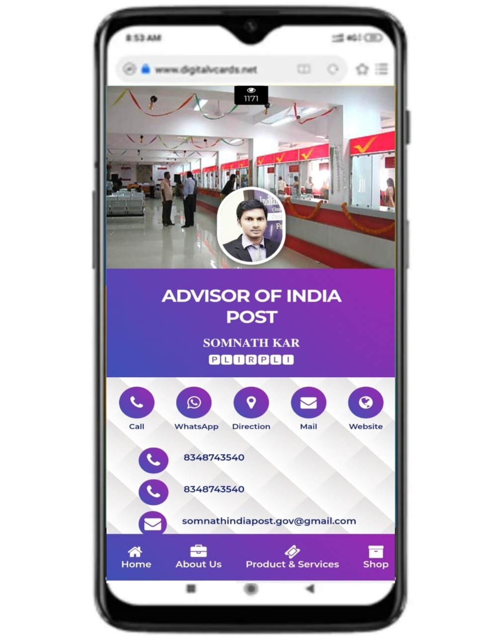 Digital Business Card Template 11